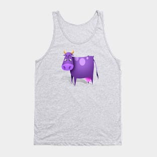 PURPLE COW Tank Top